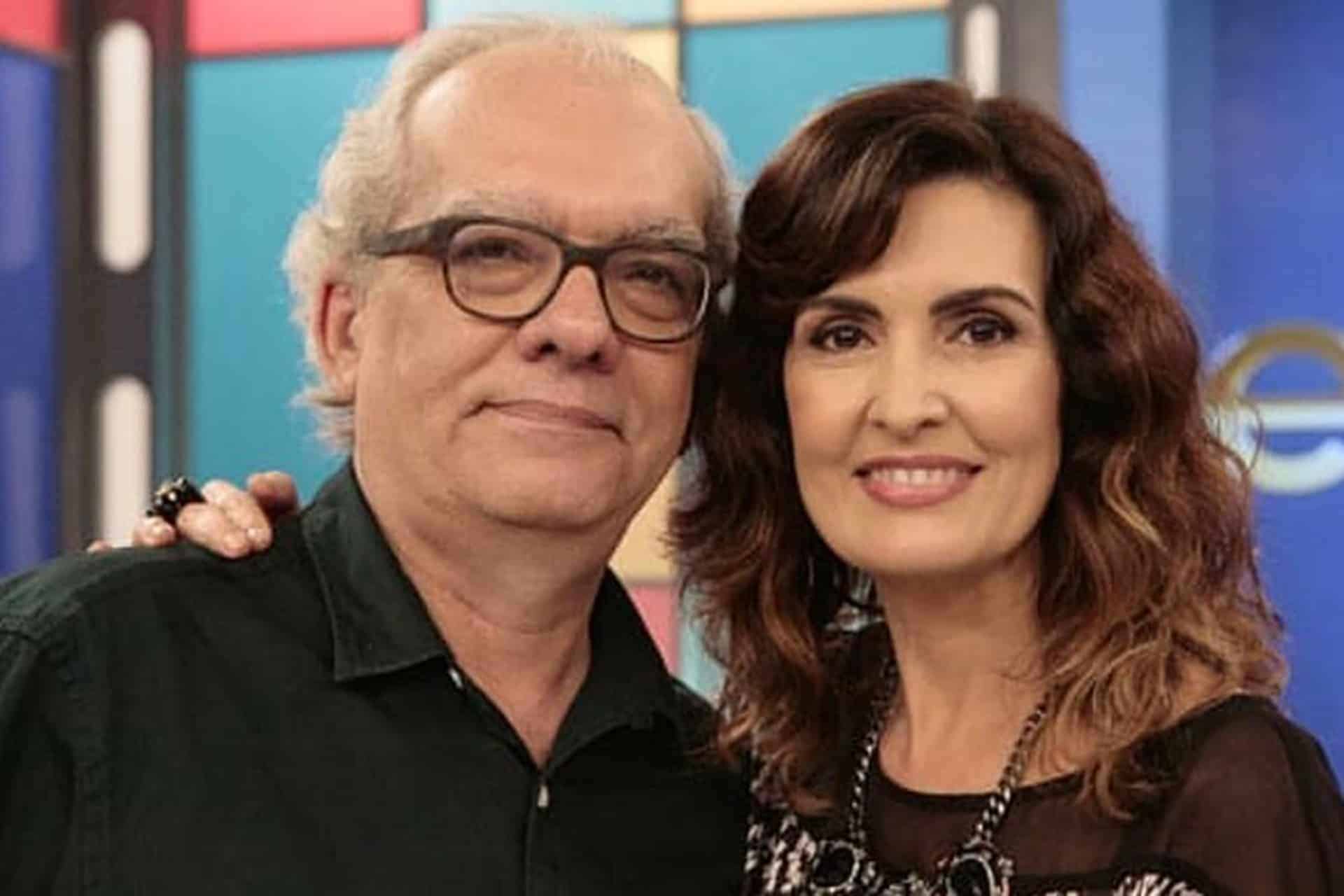 Fátima Bernardes e Artur Xexéo